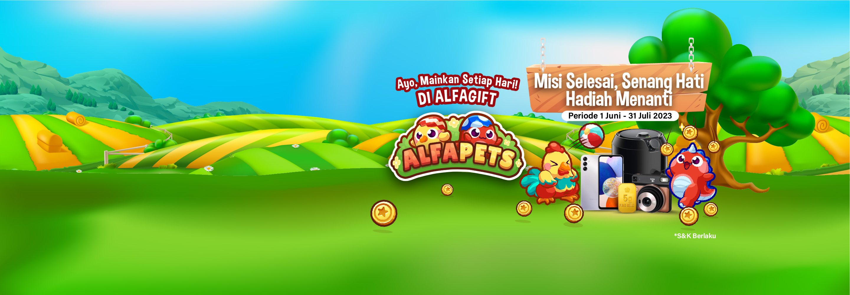 Desktop version banner Alfapet