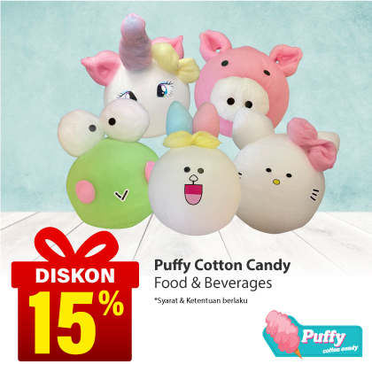 Special Offer PUFFY COTTON CANDY