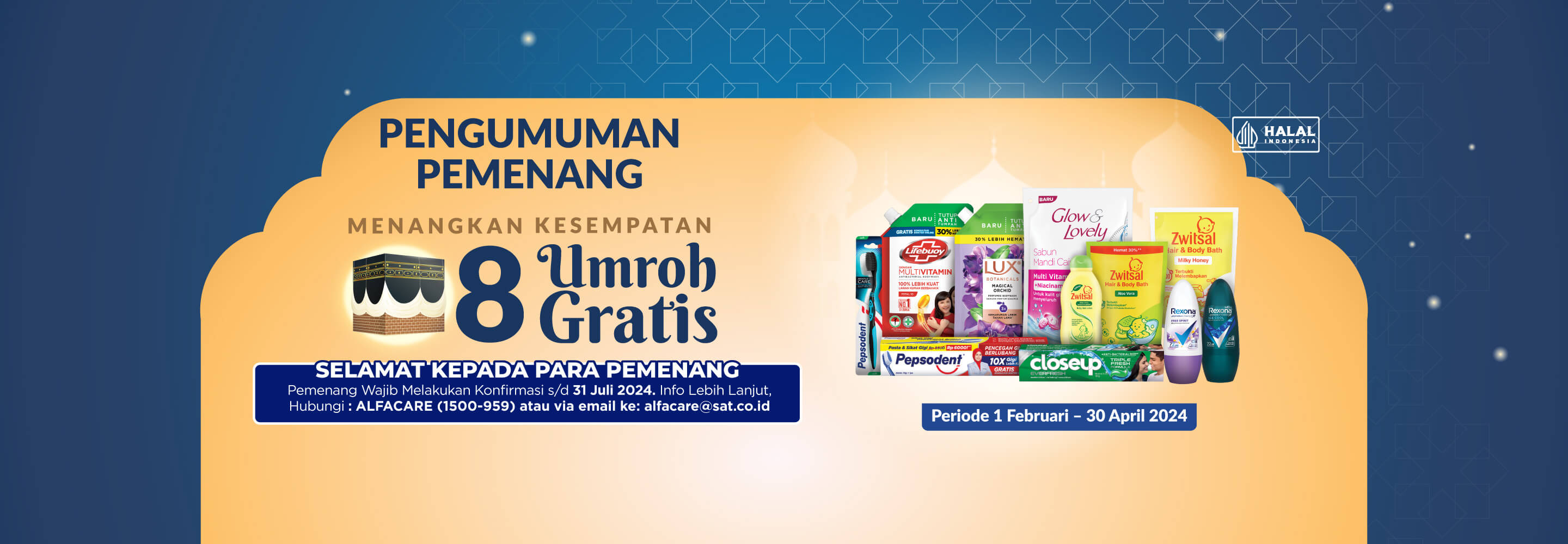 Banner Program Alfastar - Personal Care Unilever Alfamart
