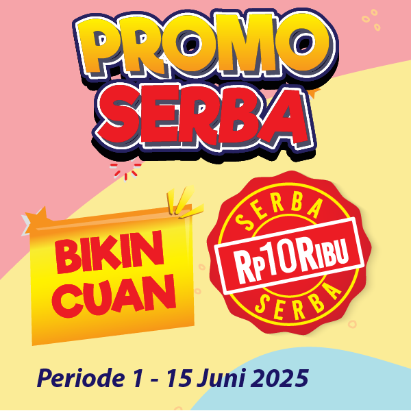 Banner PROMO SERBA 10RB Alfamart