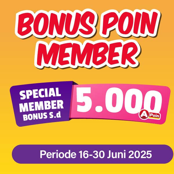 Banner Bonus Poin Member Alfamart Alfamart