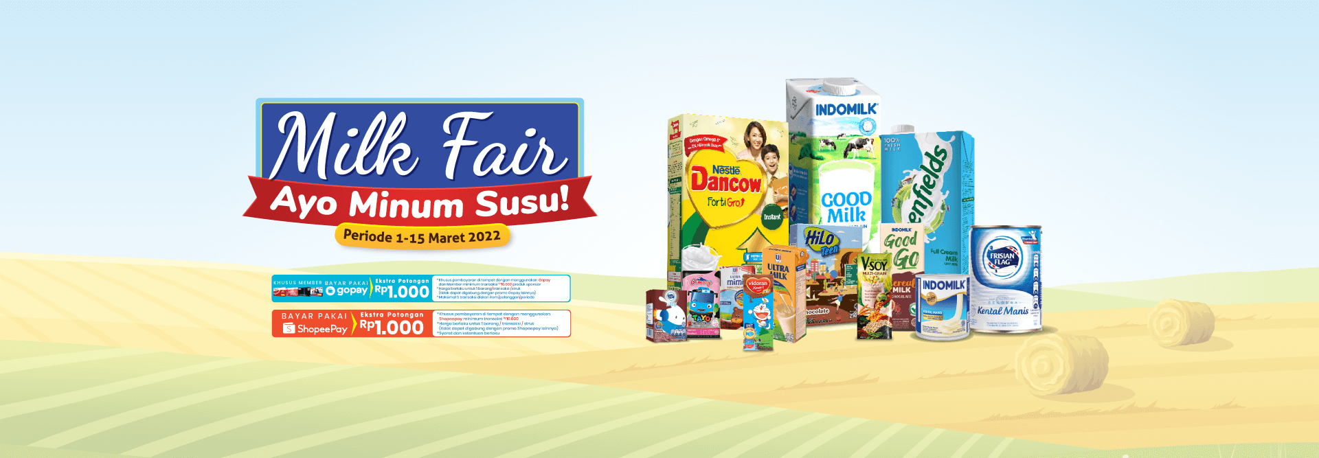 Promo Semarak Merdeka Milk Fair di Alfamart Alfamart