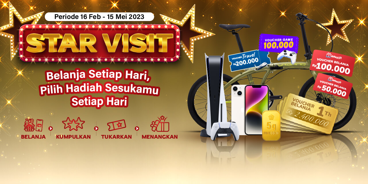 Mobile version banner Promo Member Star Visit