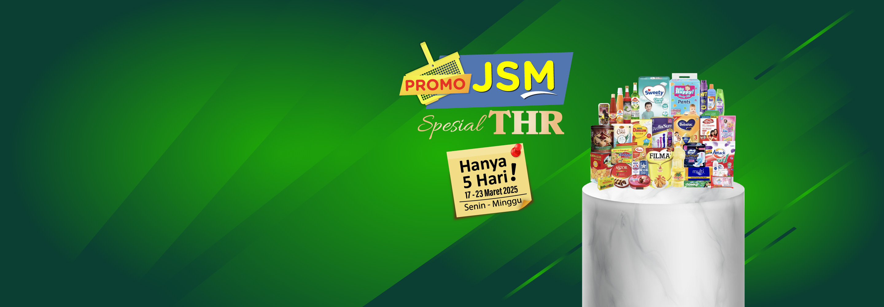 Desktop version banner Promo JSM Spesial THR Alfamart Pekan Ini