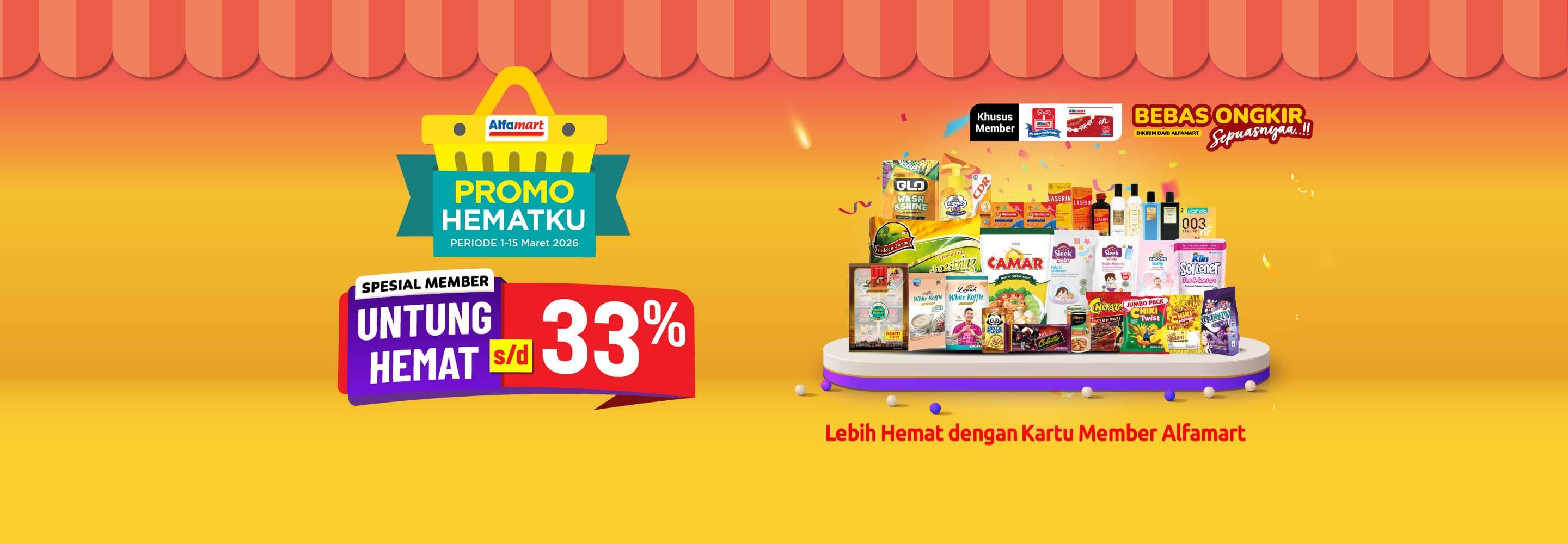 Banner promo Promo Member Hematku Alfamart