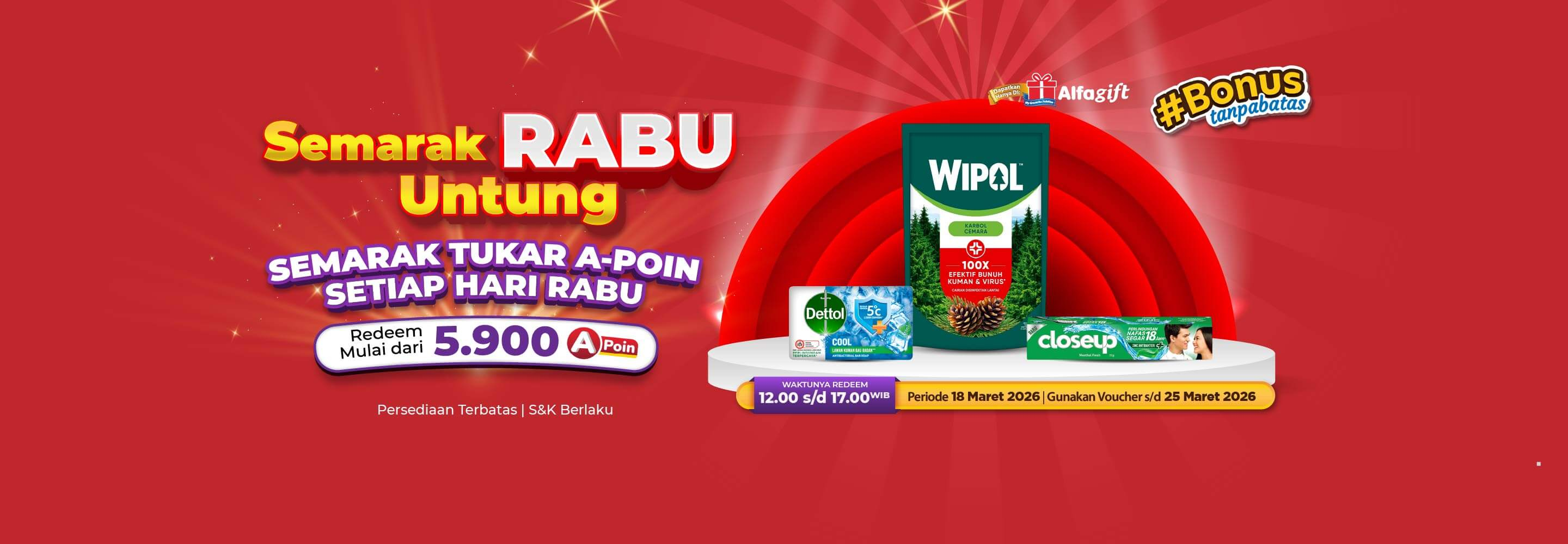 Banner promo Promo SERBU Alfamart Alfamart