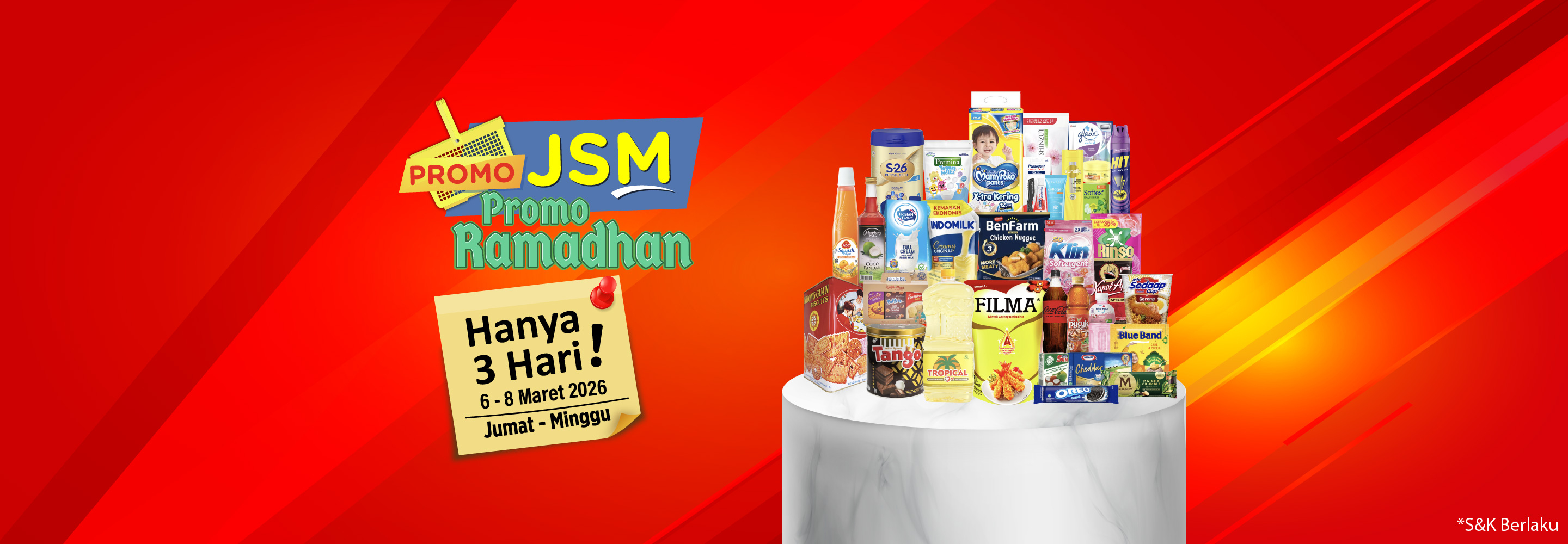 Banner promo Hemat Banget! Promo JSM Alfamart Alfamart