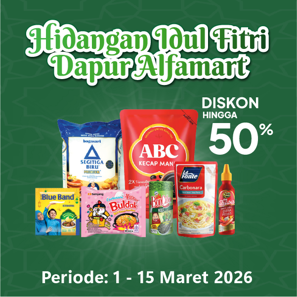 Banner Hidangan Idul Fitri Dapur Alfamart Alfamart