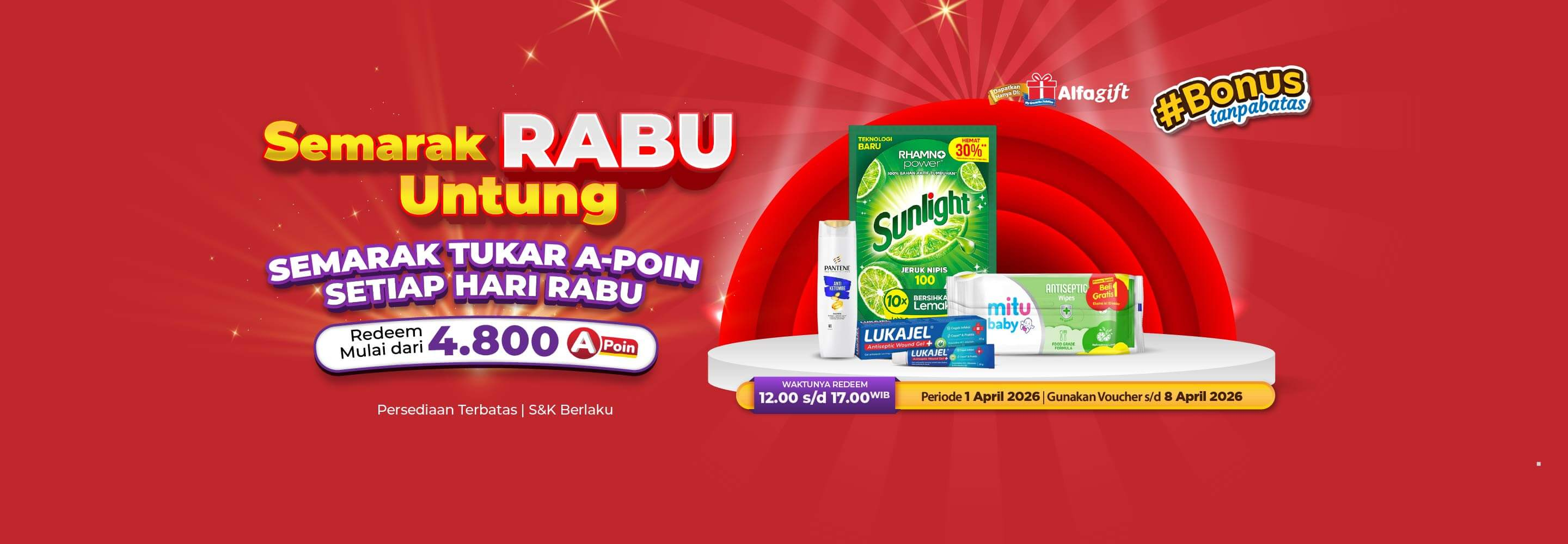 Banner promo Promo SERBU Alfamart Alfamart