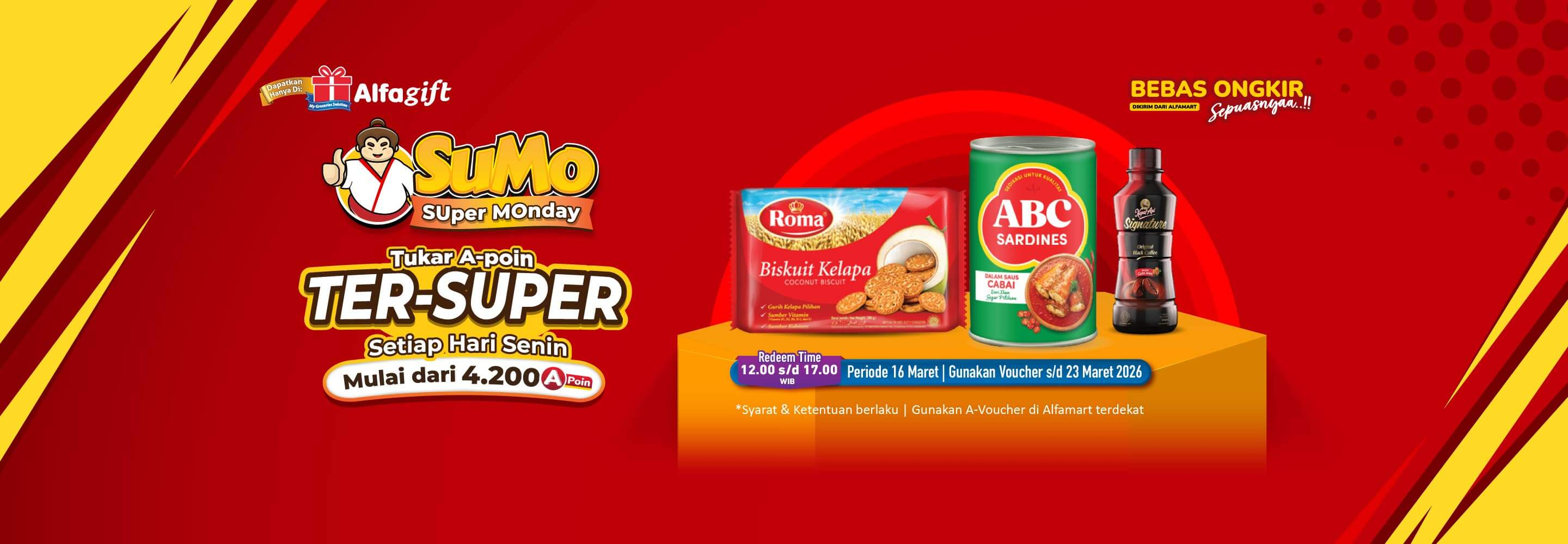 Banner promo Promo SUMO Alfamart Alfamart