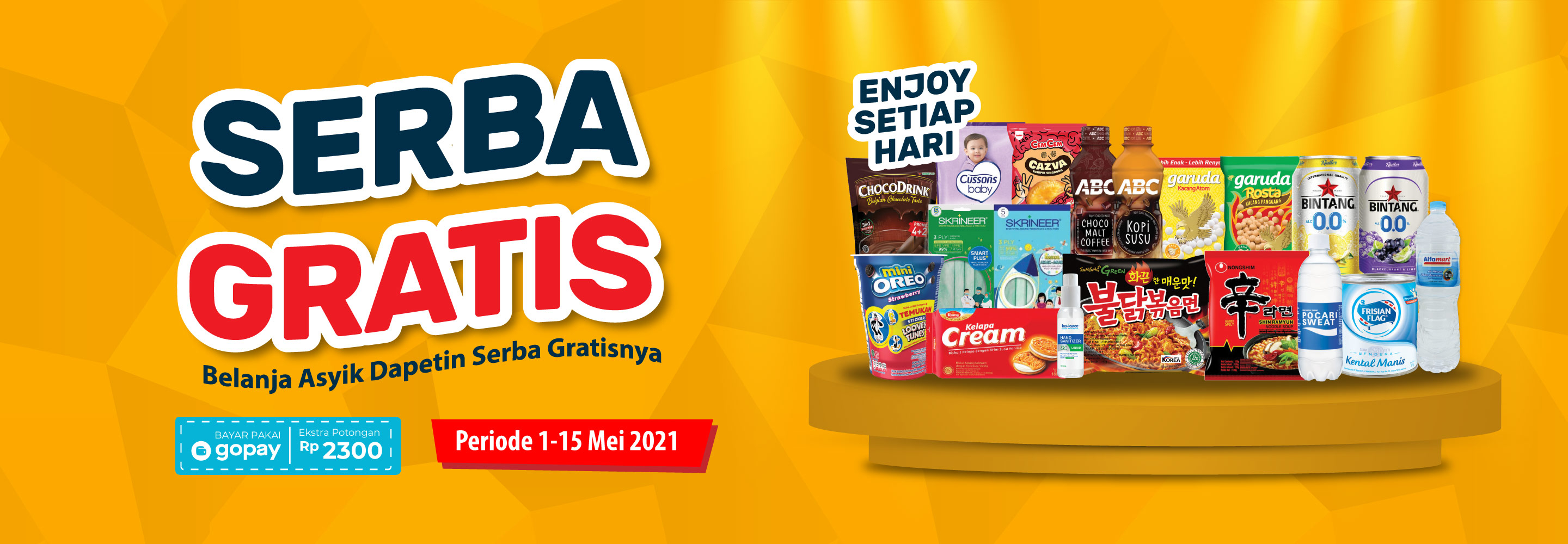 Promo Serba Gratis - Alfamart