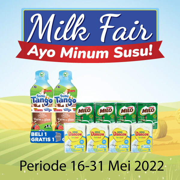 Banner Promo Milk Fair Alfamart Alfamart