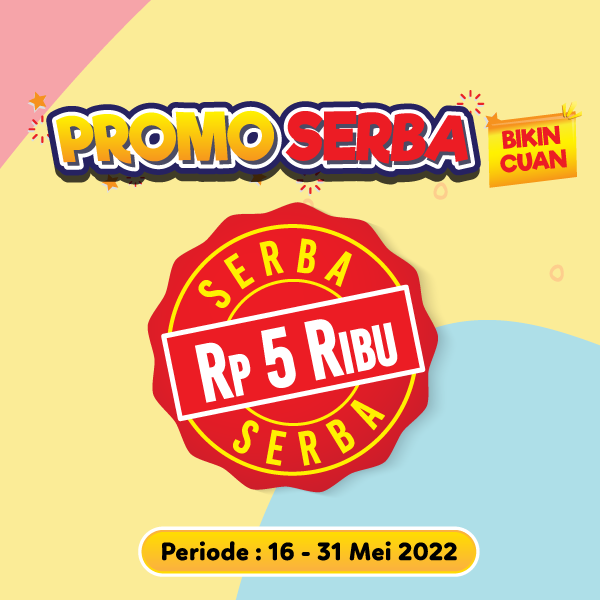 Banner Promo Serba 5 ribu Alfamart