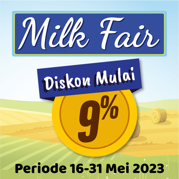 Banner Promo Milk Fair Alfamart Alfamart