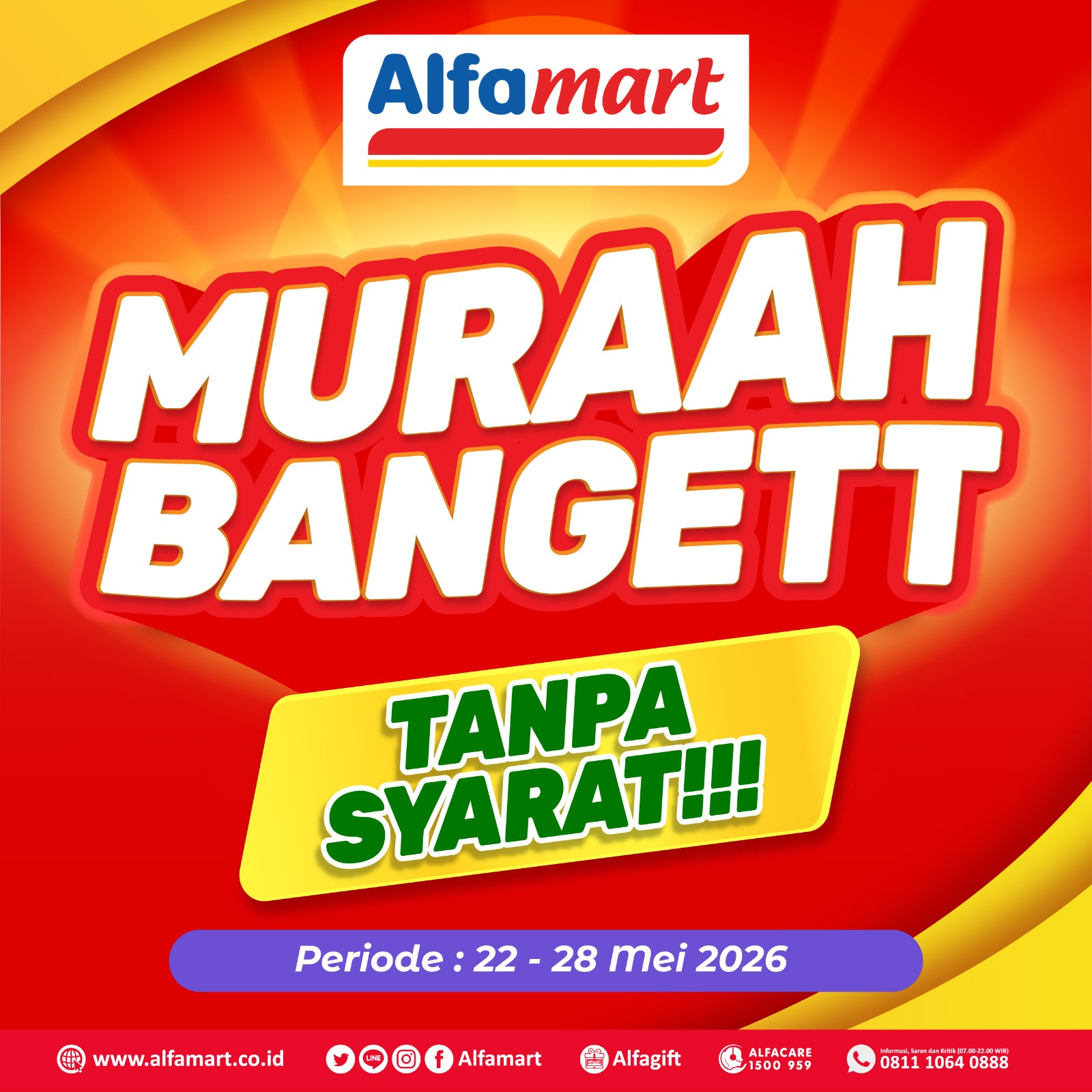 Banner MURAH BANGET Alfamart