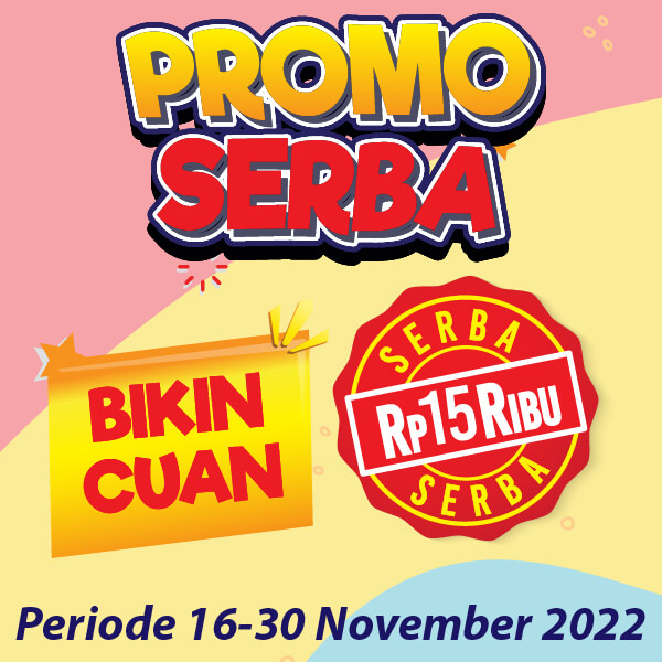 Banner Promo Serba 15 ribu Alfamart