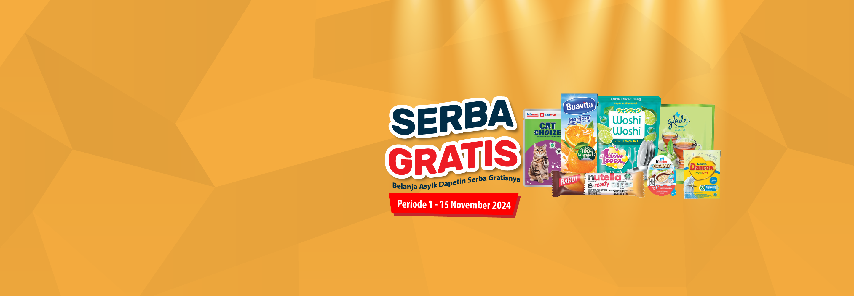 Desktop version banner PROMO SERBA GRATIS