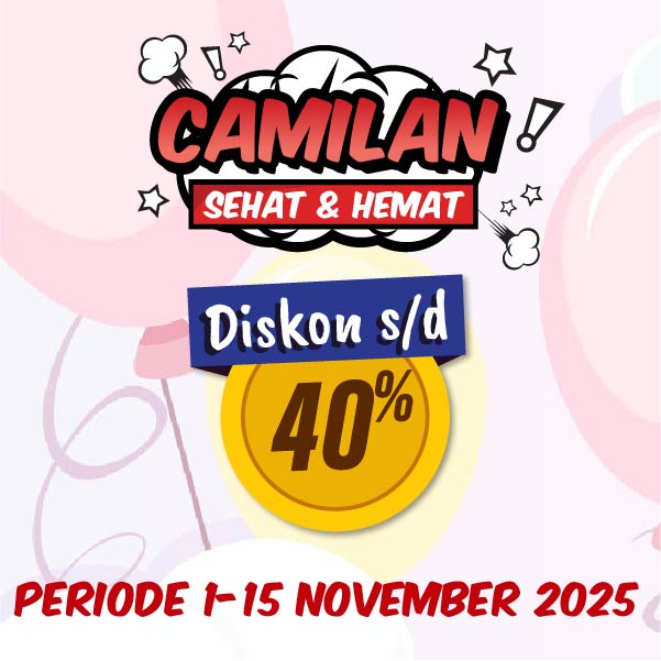 Banner Camilan Sehat & Hemat Alfamart