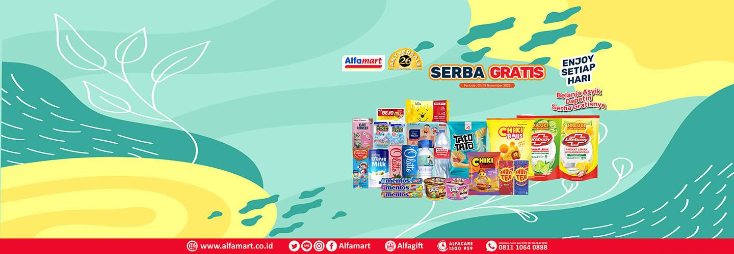 Desktop version banner Promo Serba Gratis