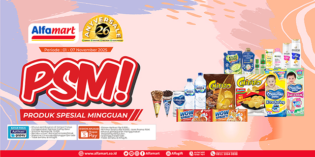 Mobile version banner Promo Spesial Mingguan