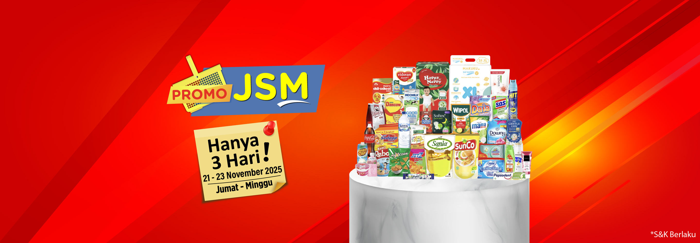 Banner promo Hemat Banget! Promo JSM Alfamart Alfamart