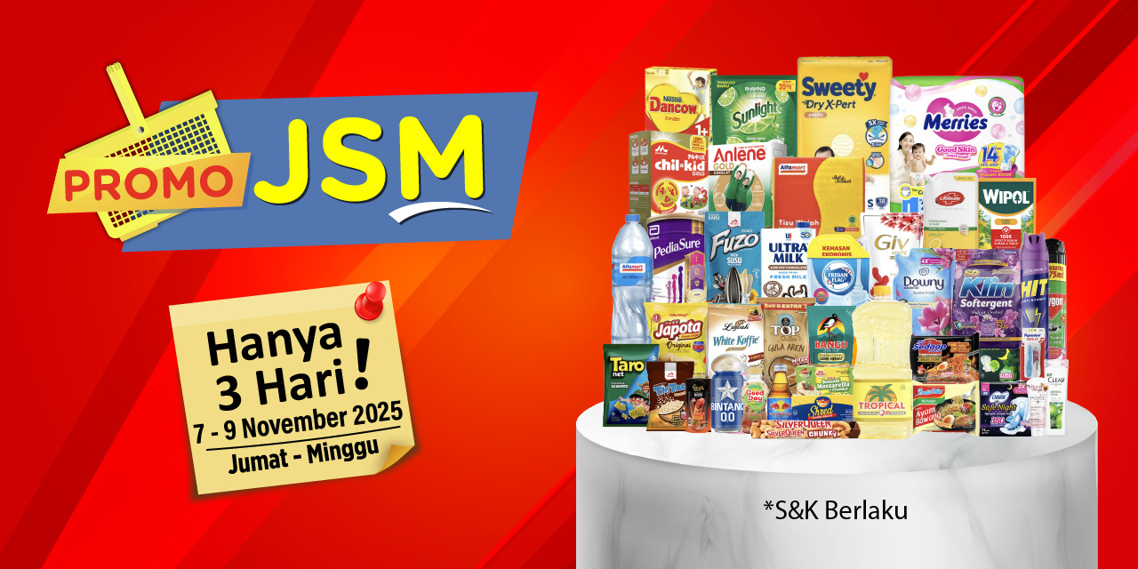 Mobile version banner Promo JSM Alfamart Pekan ini