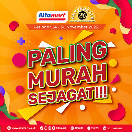Banner PMS (PALING MURAH SEJAGAT) Alfamart