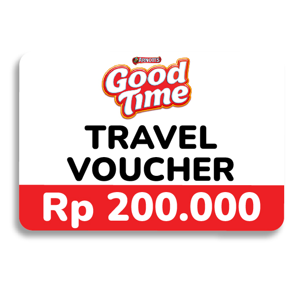Icon reward Good Time - Travel Voucher @Rp 200.000,-