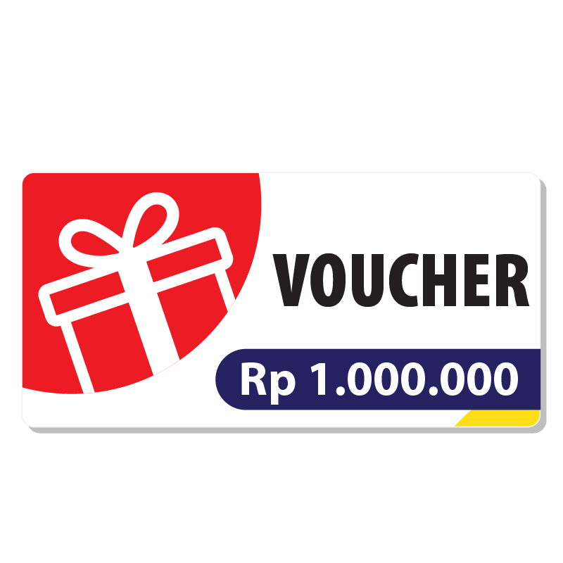 Icon reward Skrinner - Voucher Rp 1.000.000