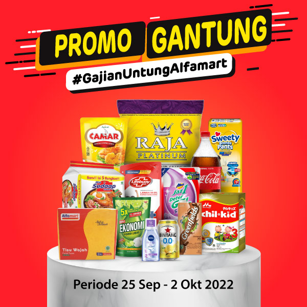Banner Promo Gantung Alfamart Alfamart