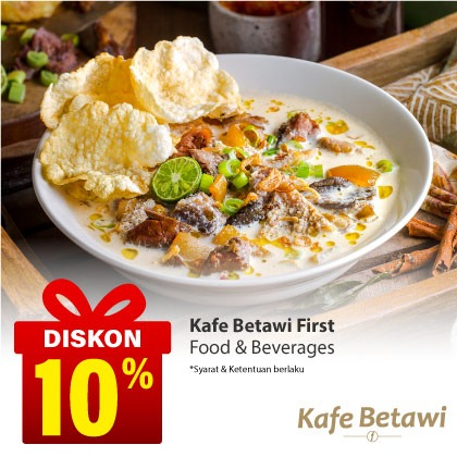 Special Offer KAFE BETAWI FIRST