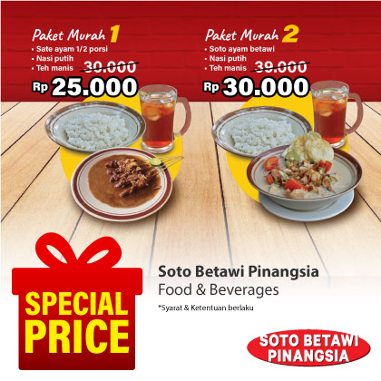 Special Offer SOTO BETAWI PINANGSIA