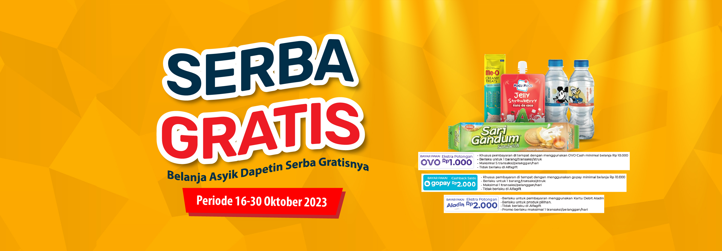 Promo Promo Serba Gratis Alfamart Alfamart