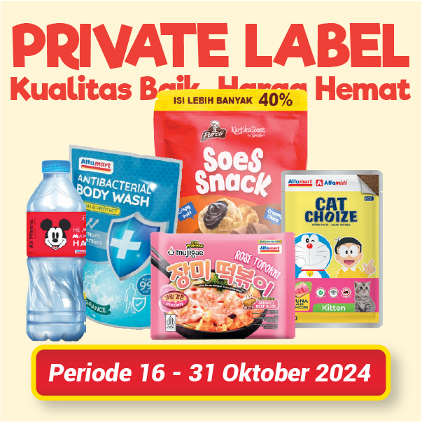 Banner Private Label Alfamart Alfamart