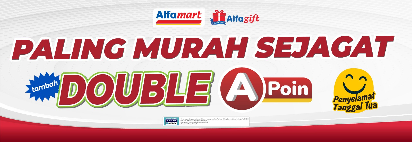 Banner promo PMS (PALING MURAH SEJAGAT) Alfamart