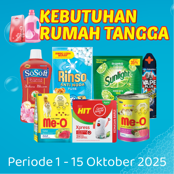 Banner Promo Kebutuhan Rumah Tangga Alfamart