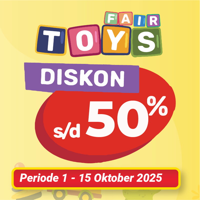 Banner Toys Fair Alfamart