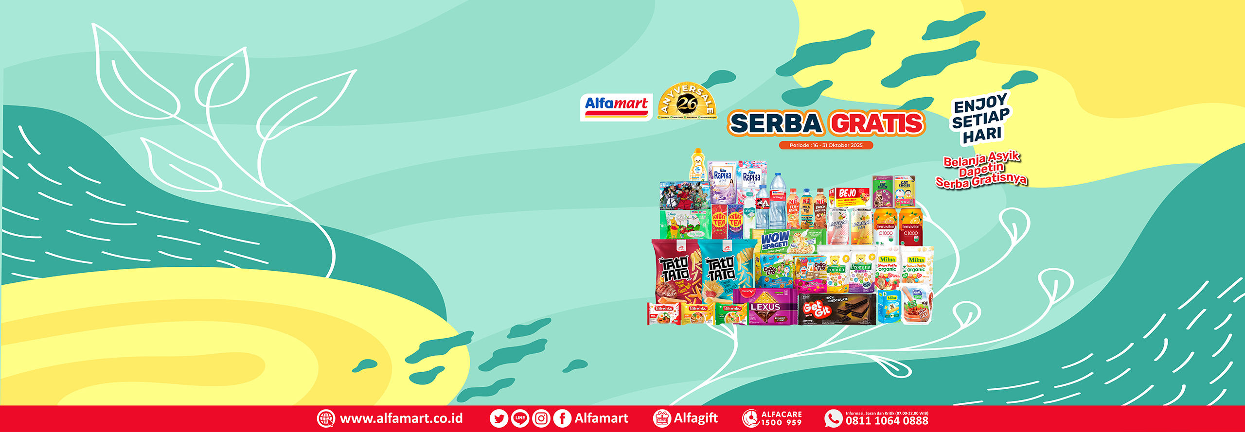 Desktop version banner Promo Serba Gratis