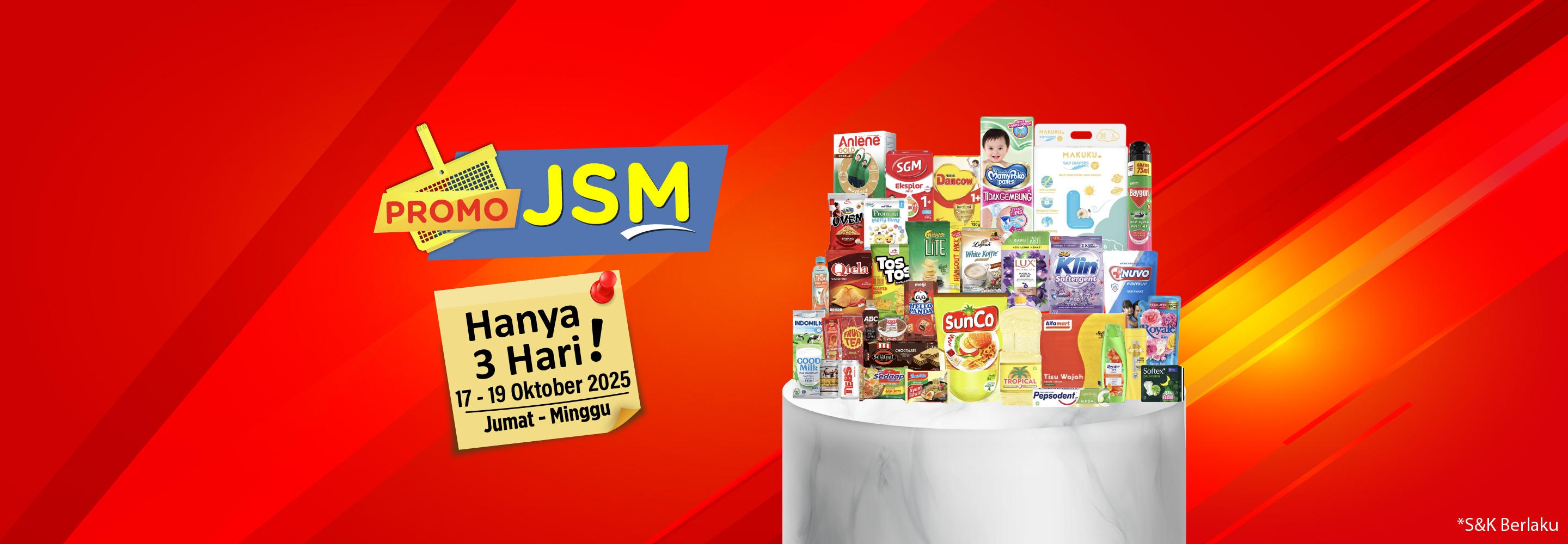 Banner promo Hemat Banget! Promo JSM Alfamart Alfamart