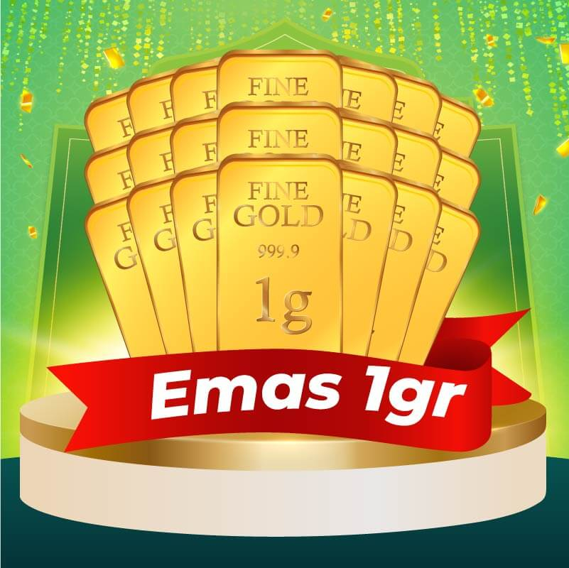 Icon reward Emas Logam Mulia 1 g