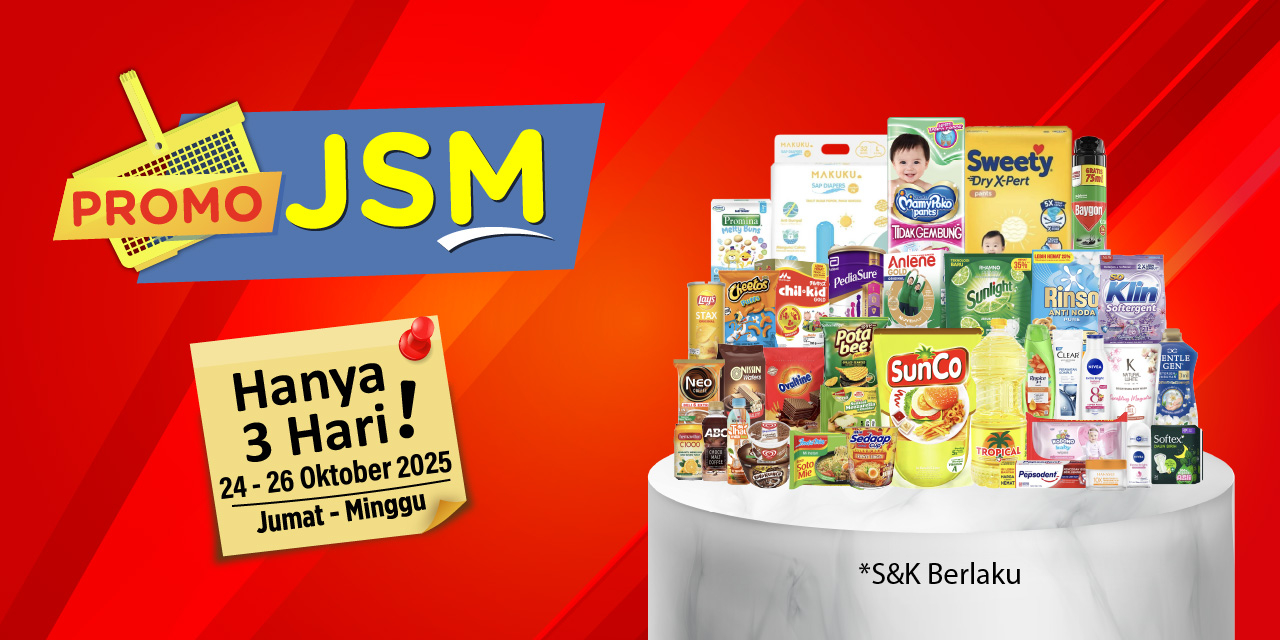 Mobile version banner Promo JSM Alfamart Pekan ini