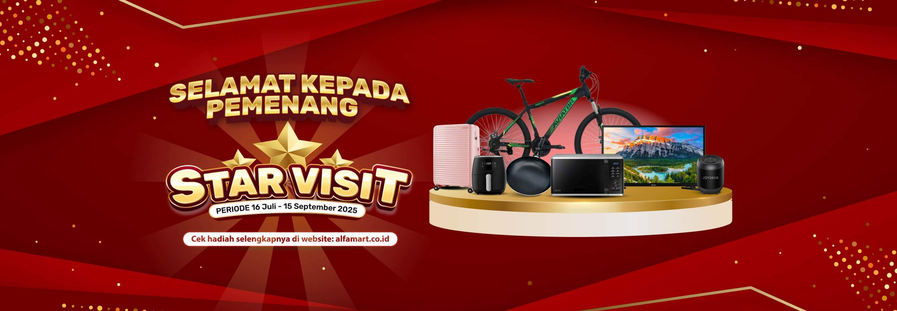 Banner Program Star Visit 2025 Alfamart