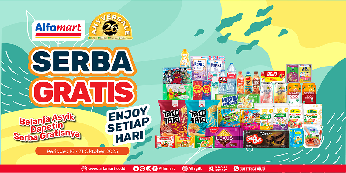 Mobile version banner Promo Serba Gratis