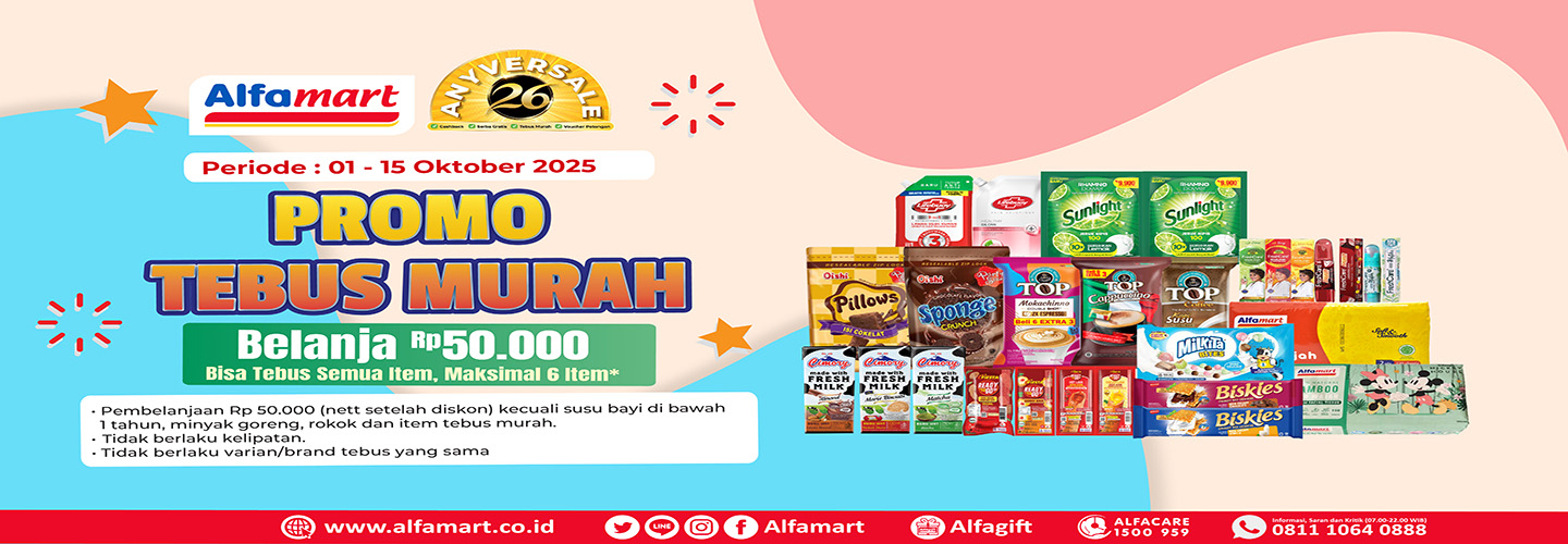 Banner promo Promo Serba Alfamart