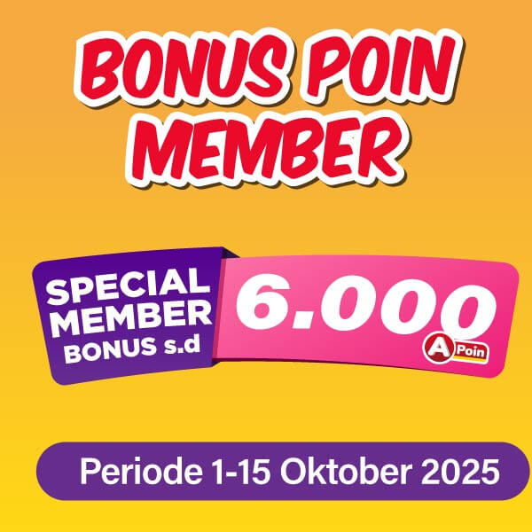 Banner Bonus Poin Member Alfamart Alfamart