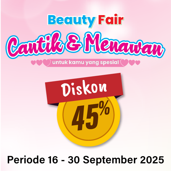 Banner Beauty Fair Alfamart